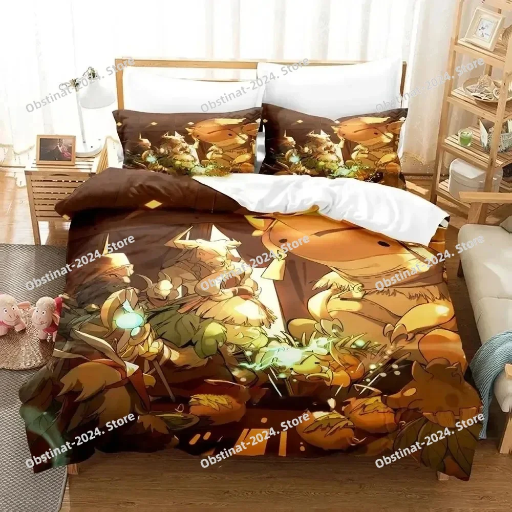 

Anime Game Soul of Eden Bedding Set Duvet Cover Bed Set Quilt Cover Pillowcase Comforter king Queen Size Boys Adult Bedding Set