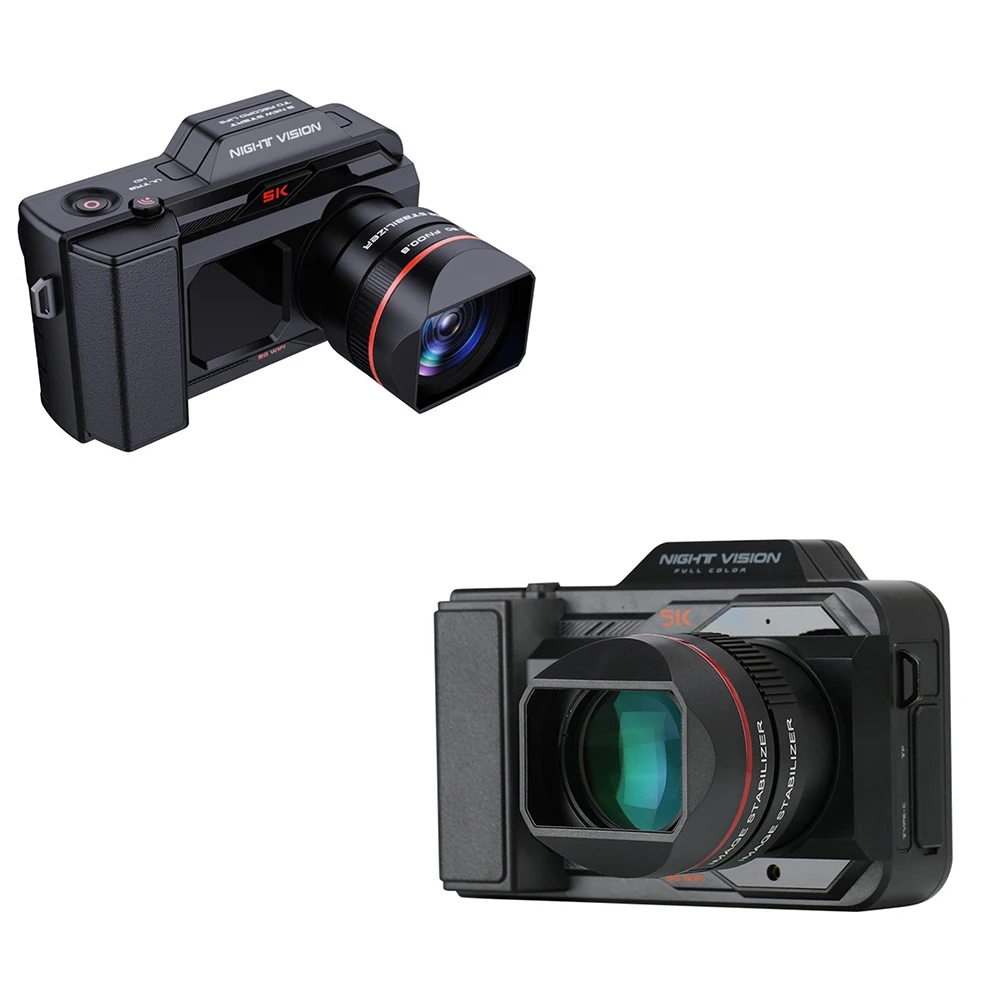 

Full Color 5K High Definition Camera 40X Optical Manual Zoom And 10X Digital Zoom 3000mAh Rechargeable Battery WIFI Camera