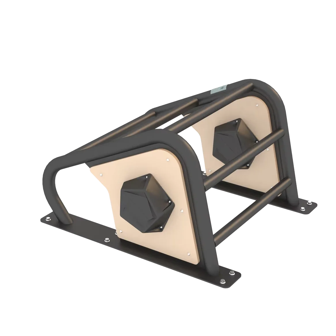 Durable High Quality Steel Metal Outdoor Fitness Equipment Push-Up Exercise Gear for Body Workout
