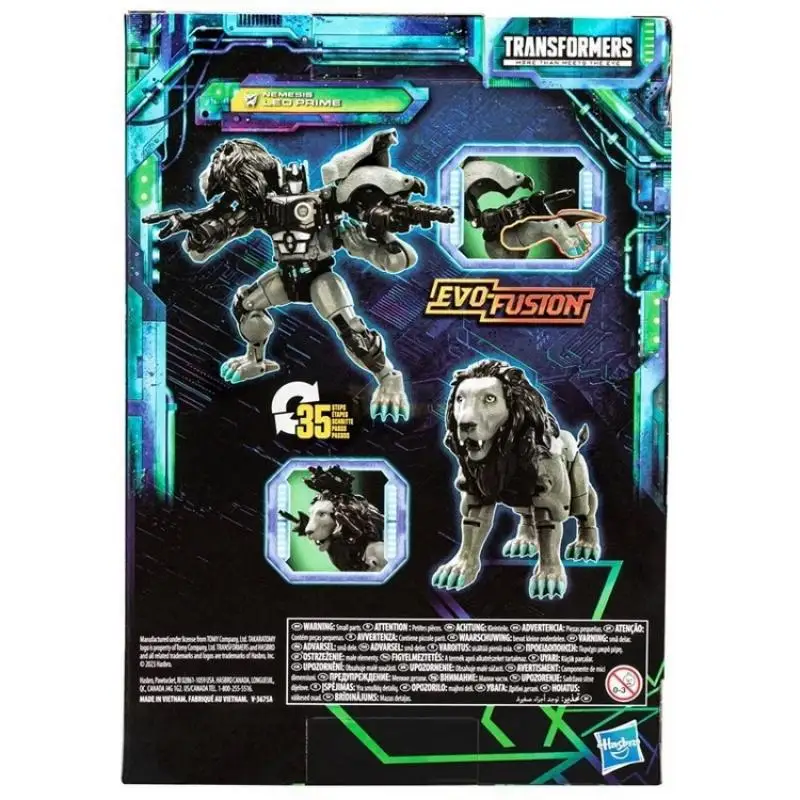 Takara tomy transformadores brinquedos legado evolução nemesis leo prime brinquedo voyager figura de ação de 7 polegadas presente para meninos e meninas f7210