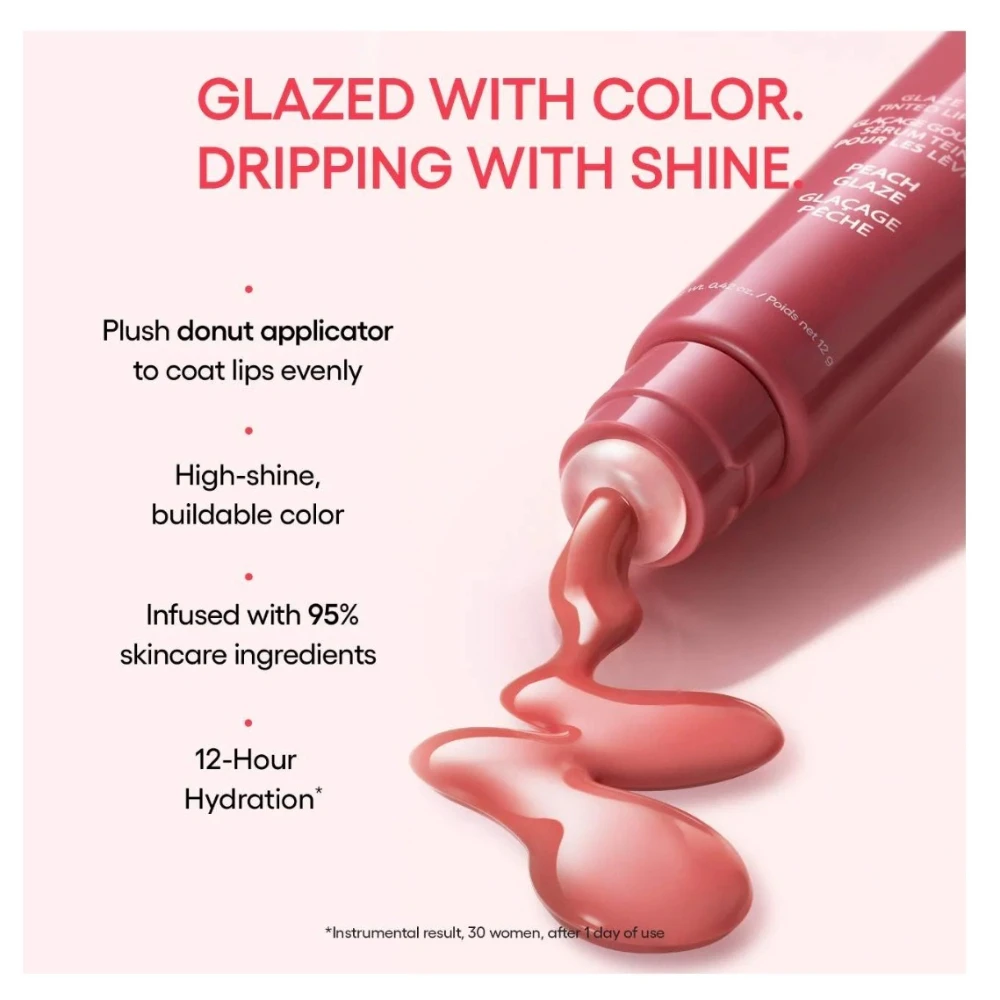 Lip Gloss Moisturising Colored Lip Oil Transparent Light and Shiny Lip Balm Water Gloss Glaze Moisturizing Milk