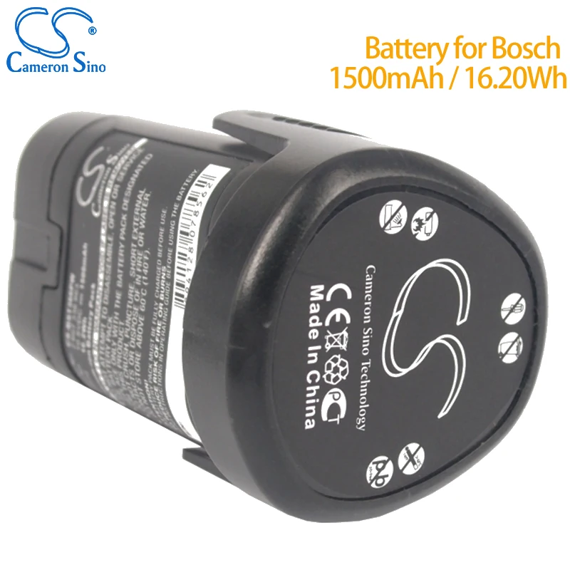 CS Battery For Bosch PMF 10.8 LI PSM 10.8 LI PSR 10.8 Li-2 AHS 35-15 Li Fits 2 607 336 864/863 Power Tools Replacement Battery