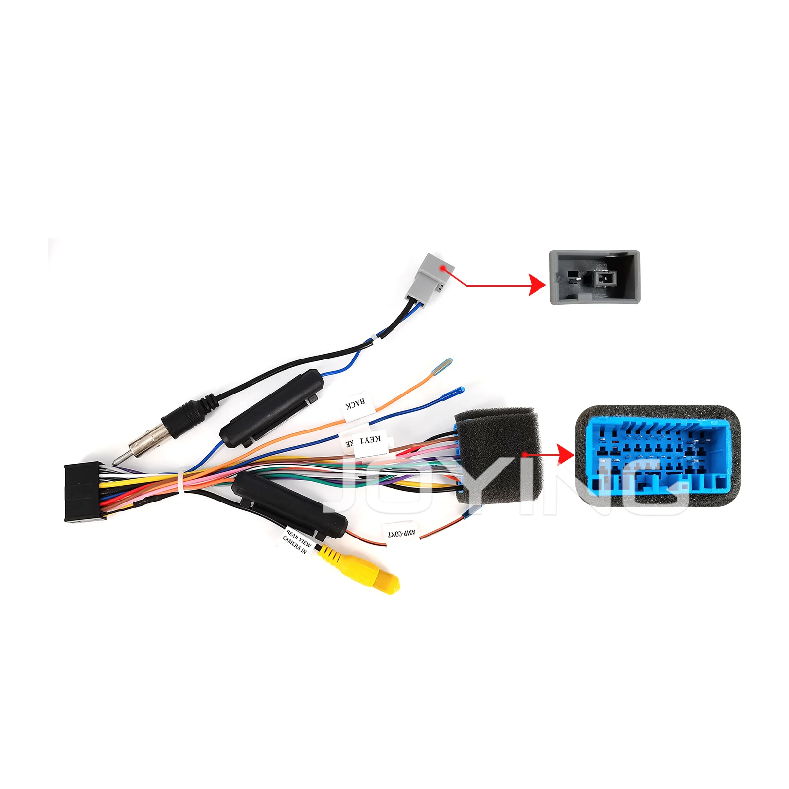 

Joying 20 Pin wiring ISO harness for Honda car radio power adaptor power cable radio plug