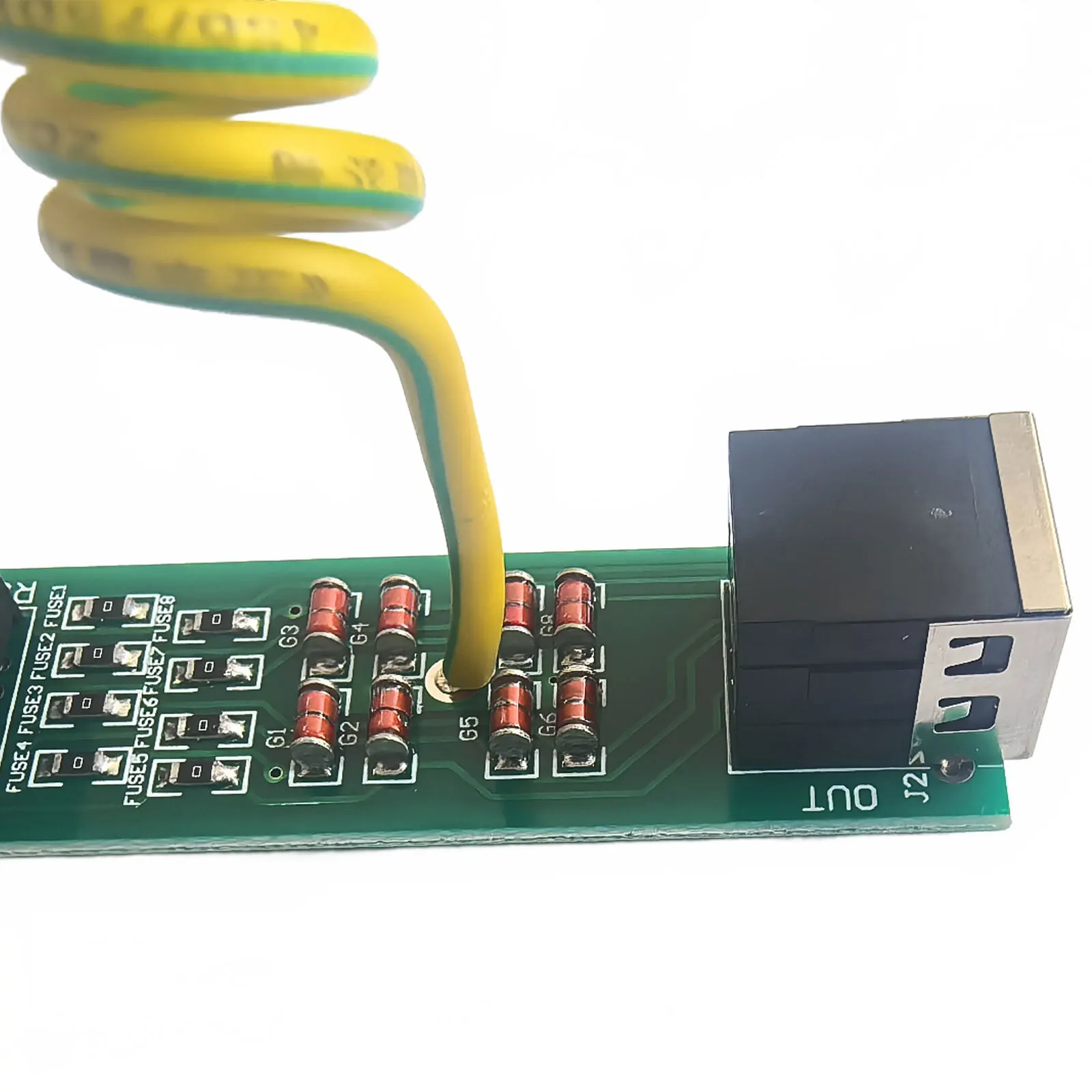 PoE Ethernet Surge Protector Lightning Arrester RJ45 Network Thunder Protection