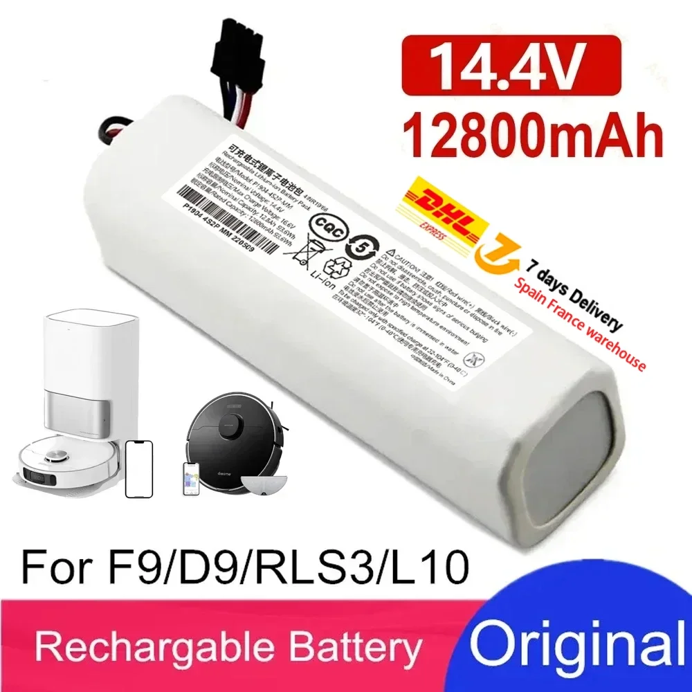 14.4V Replacement Battery P2008-4S2P-MMBK P2150-4S2P-XWDLS For Xiaomi Mijia Vacuum Cleaner 1T Dreame S10 D9 F9 L10Pro L10Plus