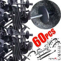 20/40/60X Plastic Pop Blind Rivets Wheel Arch Mudguard Side Skirt Sills Bumper Trim Clips for BMW X1 E84 F48 F49 X3 E83 X5 E53