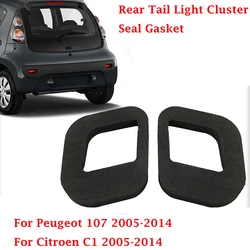 Car Rear Tail Light Cluster Seal Gasket Off Near Side For Peugeot 107 Citroen C1 2005-2014 Foam Replacement Accessories 6350 X9