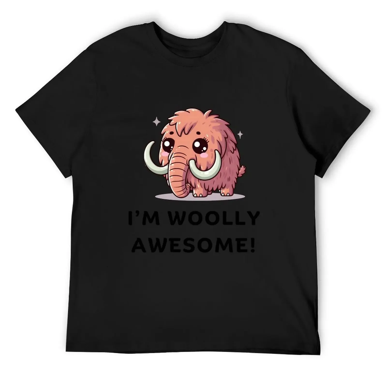 

I'm Woolly Awesome, Funny Wooly Mammoth, Cute Woolly Mammoth, Kawaii Woolly Mammoth Awesome T-Shirt