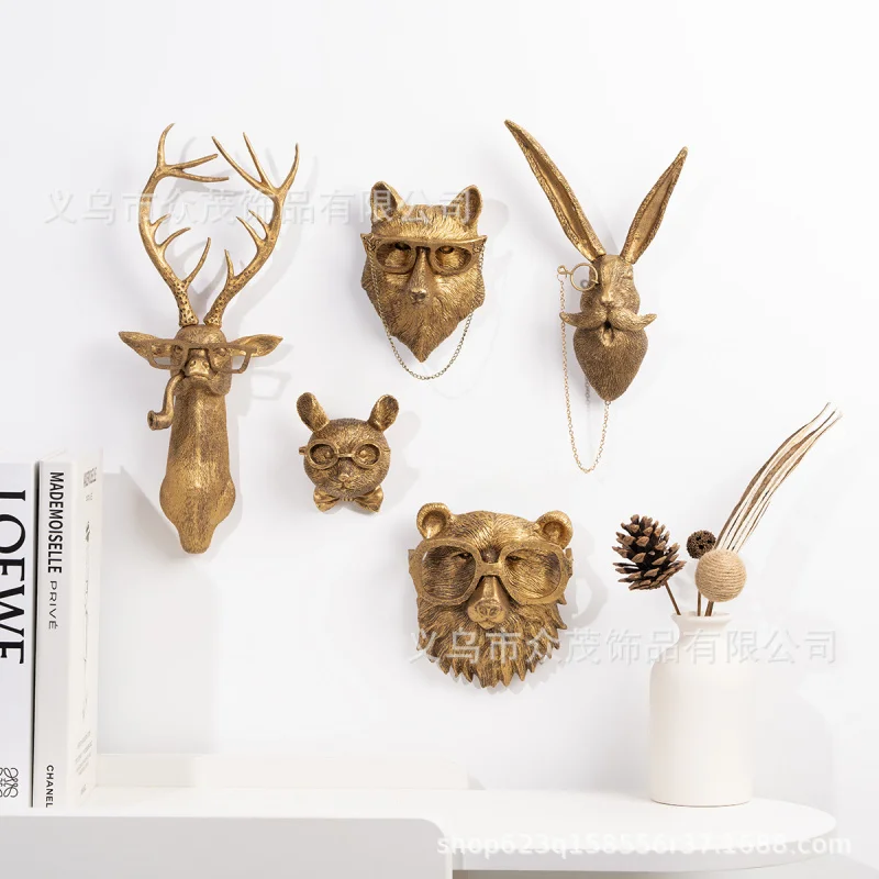 

2024Halloween New Cross-Border Independent Station Resin Crafts Animal Pendant Decoration Halloween Interior Decoration