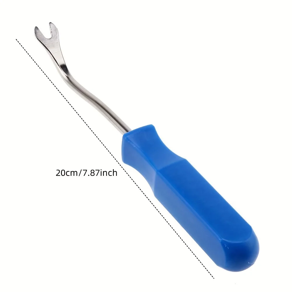 Set of 2 Blue Tools for Removing Car Door Trim Panels And Fasteners Designed for Quick And Easy Clip Extraction
