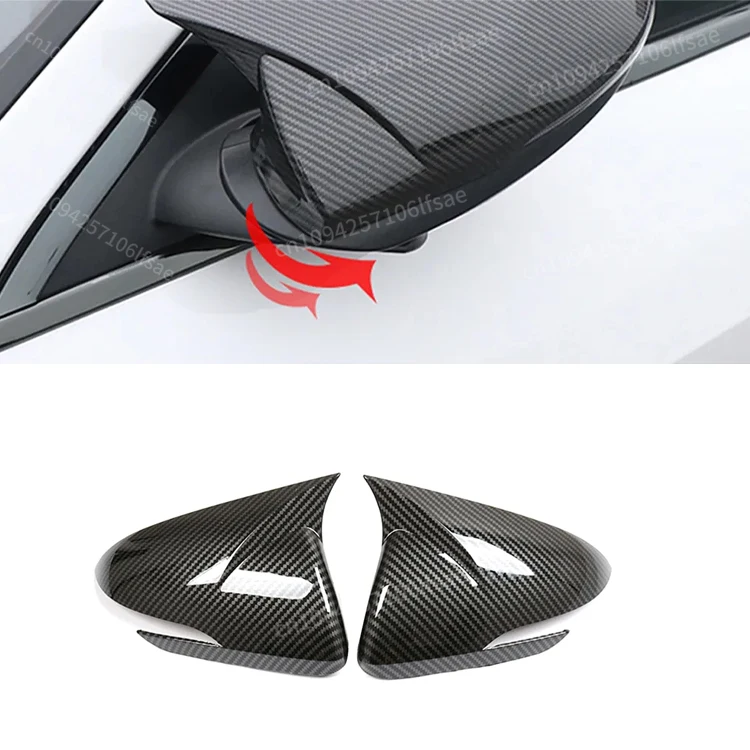 

Car Rearview Mirror Cover Side Door Mirror Shell Decoration Trim For Elantra AD 2016 2017 2018 2019 2020
