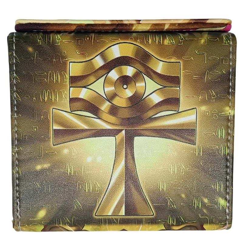 Card Case Yu Gi Oh! Exodia Incarnate Obliterate Tcg Diy High Quality Leather Action Toy Figure Anime Game Collection Storage Box