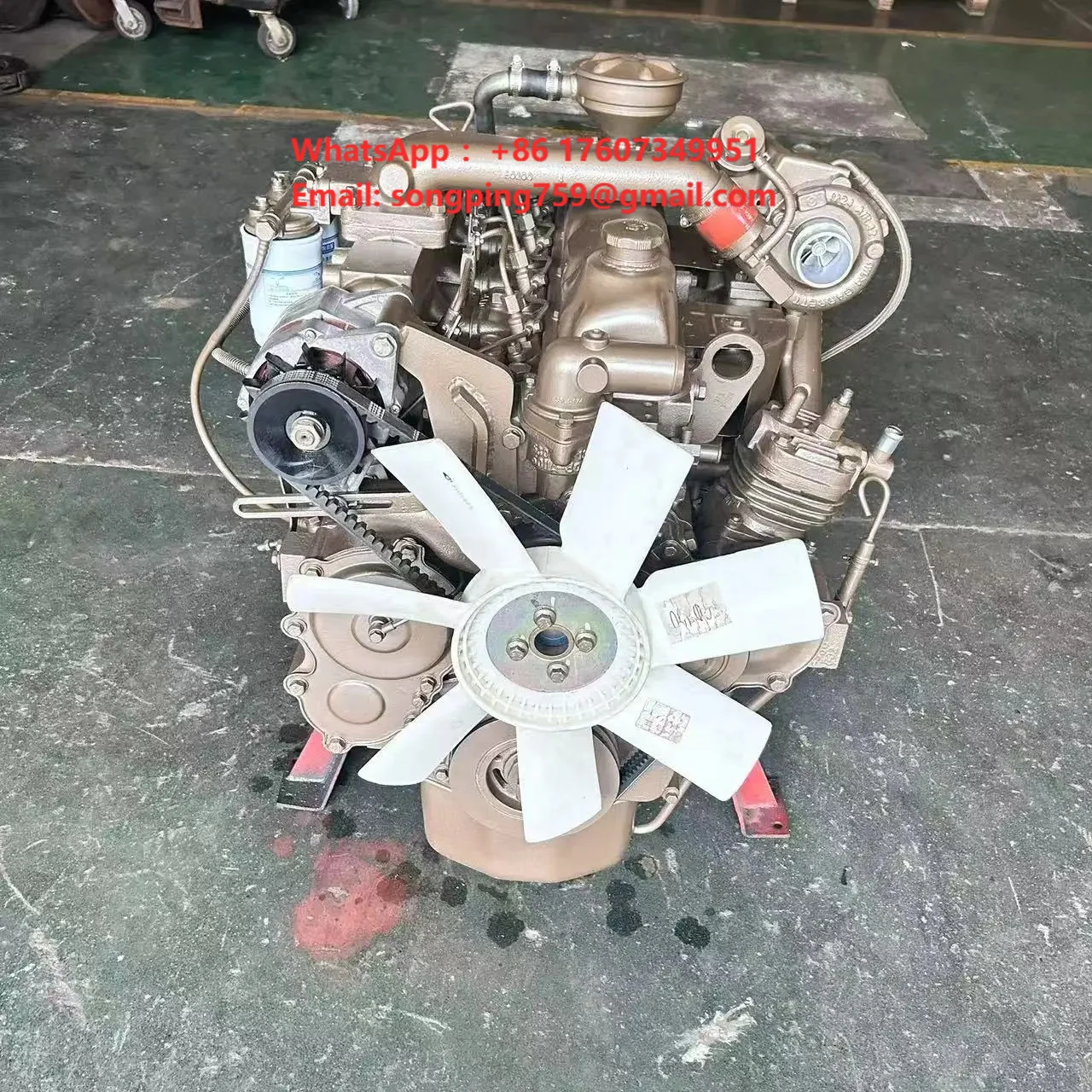 Original Yuchai YC4E140-42 YC4E140 Diesel Engine Turbo Motor for JAC Cargo Truck Buses Forklift Excavators Loader Tractors