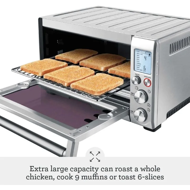 Smart Pro Countertop Oven One Size Large Capacity Easy To Operate Beautiful and Durable Easy To Set Interior Oven Light simple