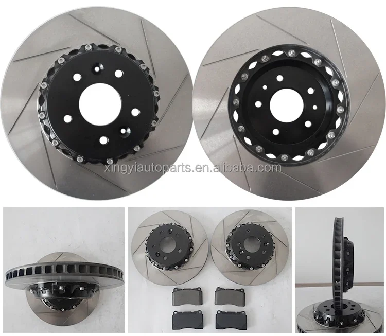 4H0615301AL 400mm 420mm Customized Floating Front Brake Disc Rotor For Audi S6 S7 C7 RS5 RS6 RS7