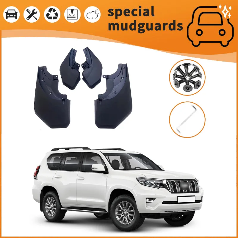 

Suitable for 24 Toyota Prado fender car tires anti-splash mudguard skin