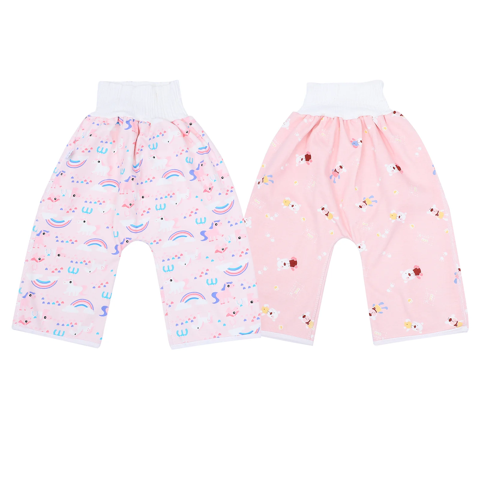 

2 Pcs Diaper Training Pants Baby Unisex Infant Reusable Nappy Potty Shorts Cotton Sleeping Bed Clothes Diapers