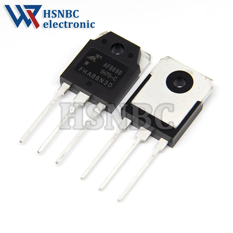 10PCS FHA86N30 86N30 FHA86N30W TO-3P 86A 300V N-channel Power MOSFET Transistor 100% New Original