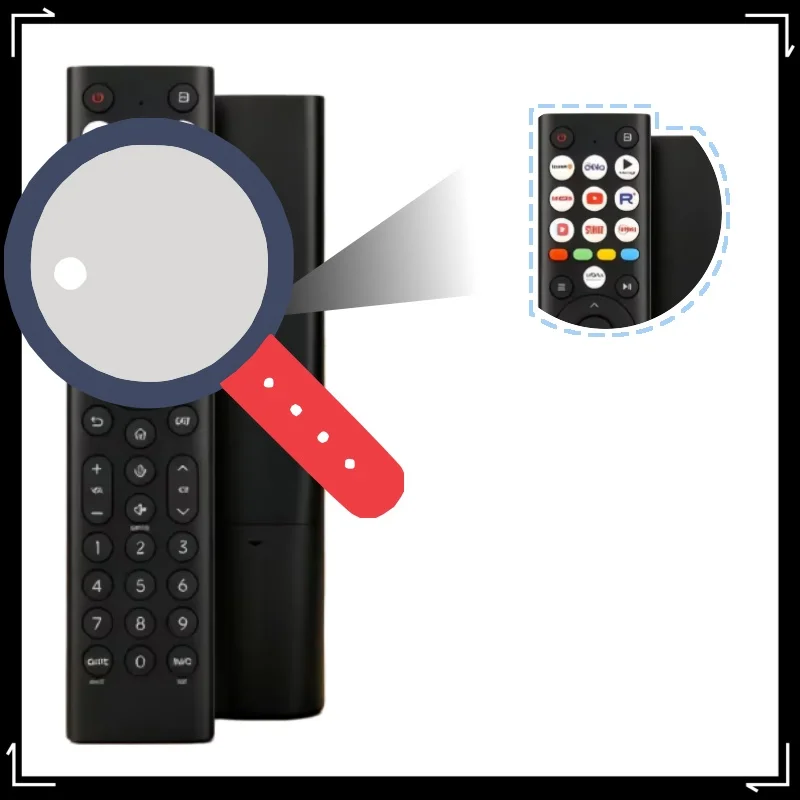 For Hisense TV Remote ERF2D38H Replacement (No Voice) | Direct Fit Smart TV Spare Parts