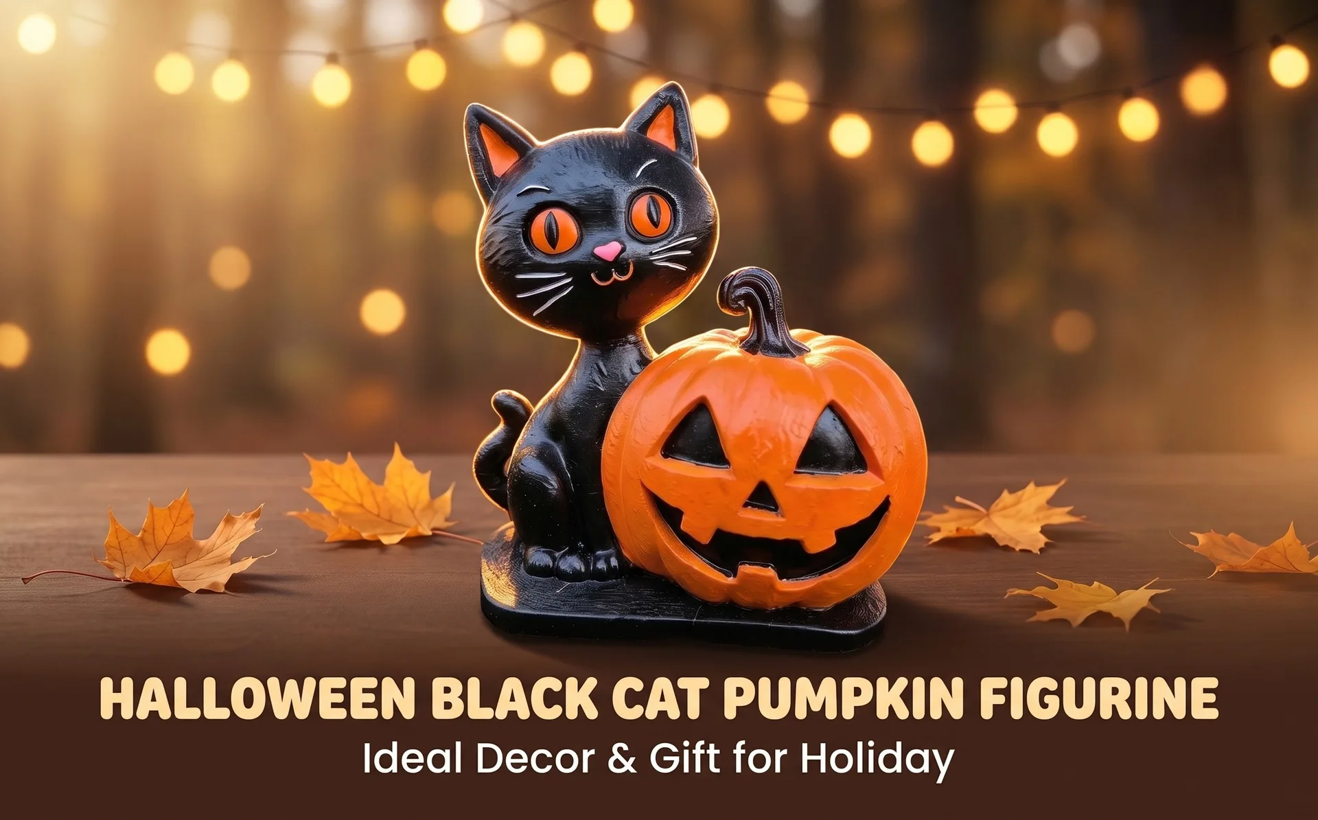 Halloween pumpkin cat skull pendulum doll ornament gifts cross-border decorations indoor and outdoor handicrafts view 5