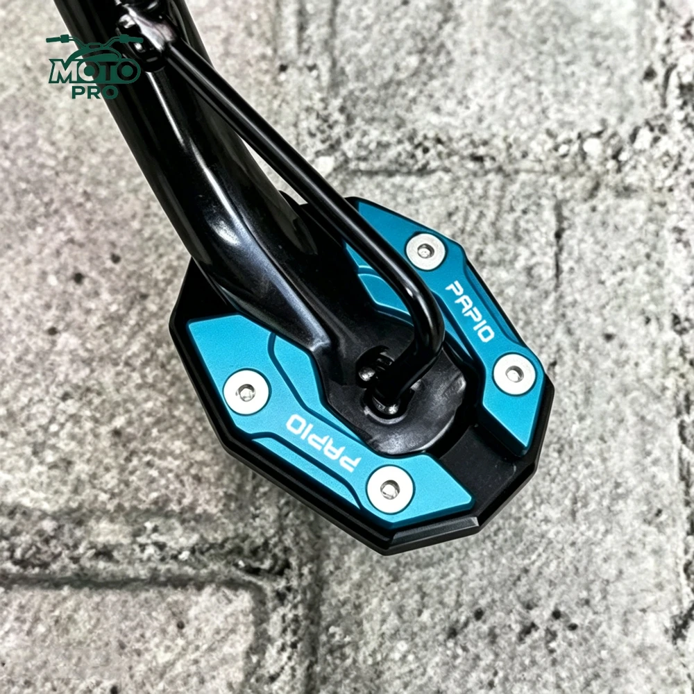 

For CFMOTO CF MOTO ST Papio / Papio 125 2022 2023 2024 2025 Motorcycle Kickstand Pad Foot Side Stand Enlarger Extension Parts