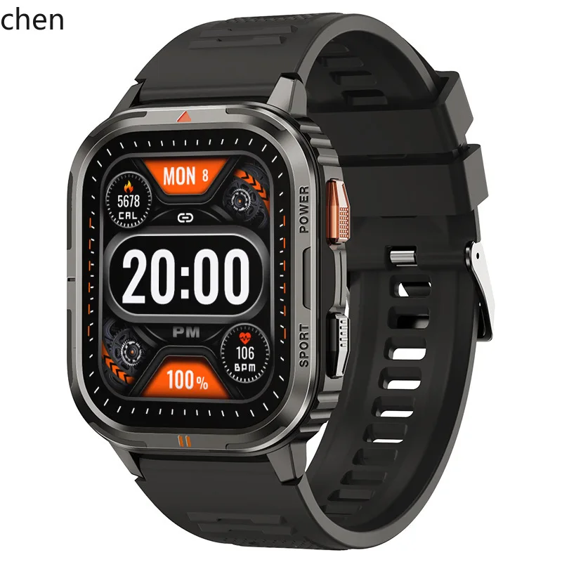 

Zml smart watch heart rate blood oxygen health monitoring sports bluetooth call watch