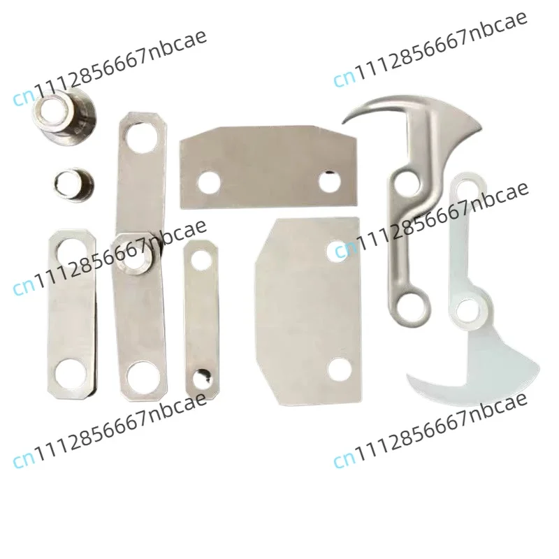 Stainless steel nylon rake tooth mechanical grille accessories rotary grille decontamination machine small shaft chain plate