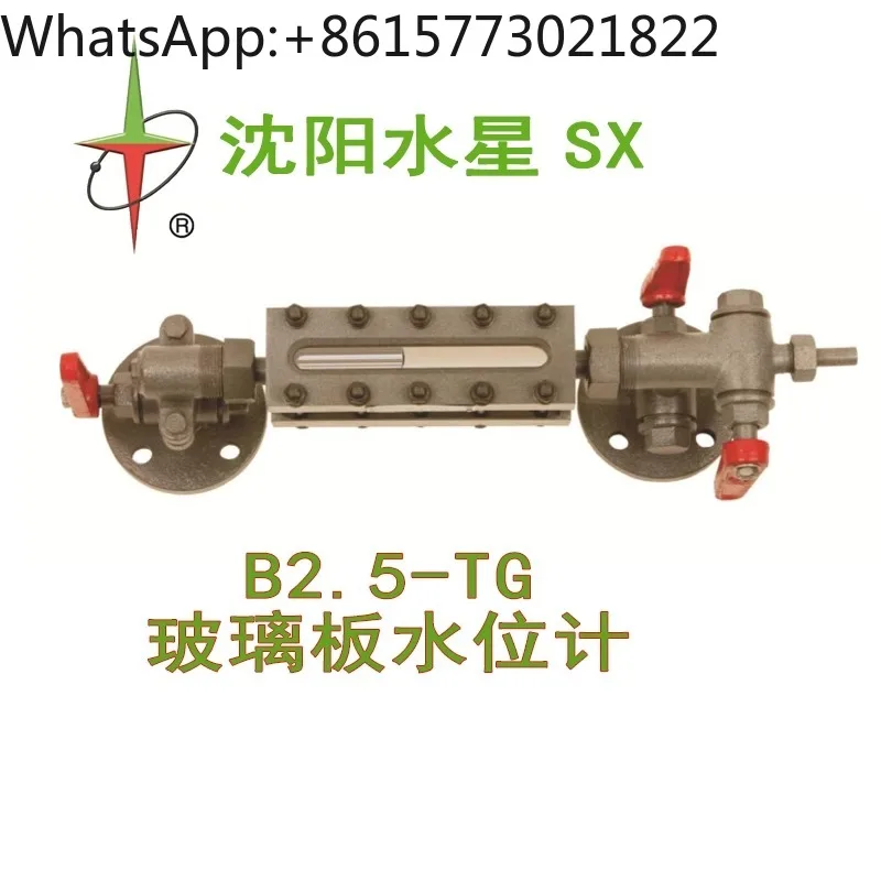 Liaoning Shenyang M-ercury Water Level Gauge Boiler Water Level Gauge Glass Plate Water Level Gauge B2.5-TG-440-350