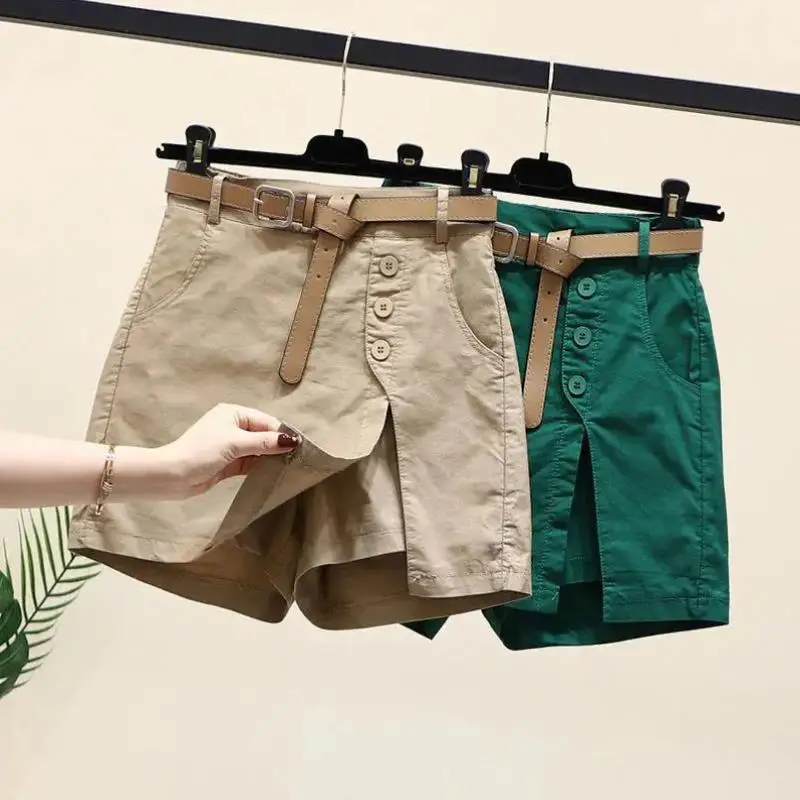 

Faionable Pure Color с поясом, женские брюки, корейские повседневные брюки со средней заниженной талией, материал ПВХ, другой материал 00