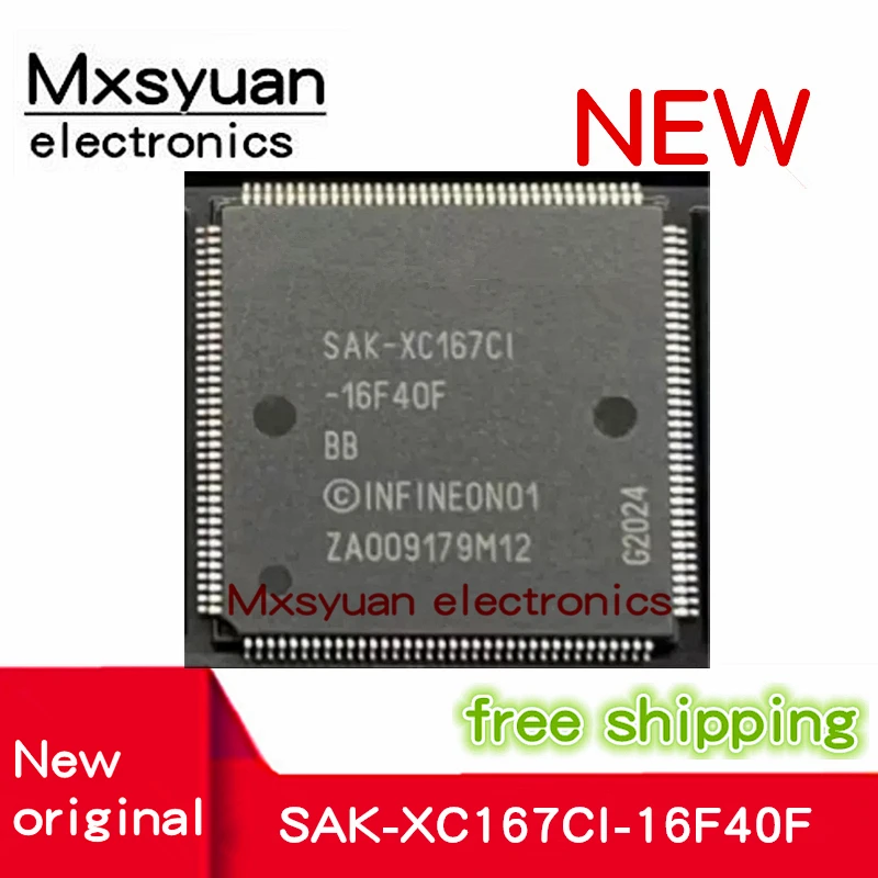 

1PCS/LOT SAK-XC167CI-16F40F SAK-XC167CI -16F40F LQFP144 New Original In Stock