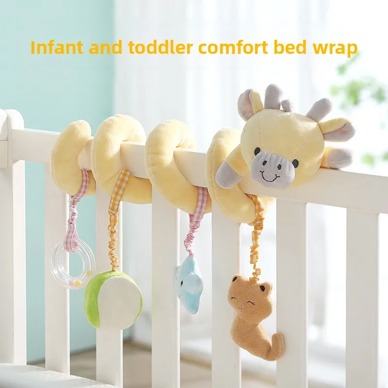 ألعاب معلقة لسرير الحيوانات الجديدة حول السرير، قلادة عربة الأطفال سرير التعليم المبكر للأطفال حول المكان #1