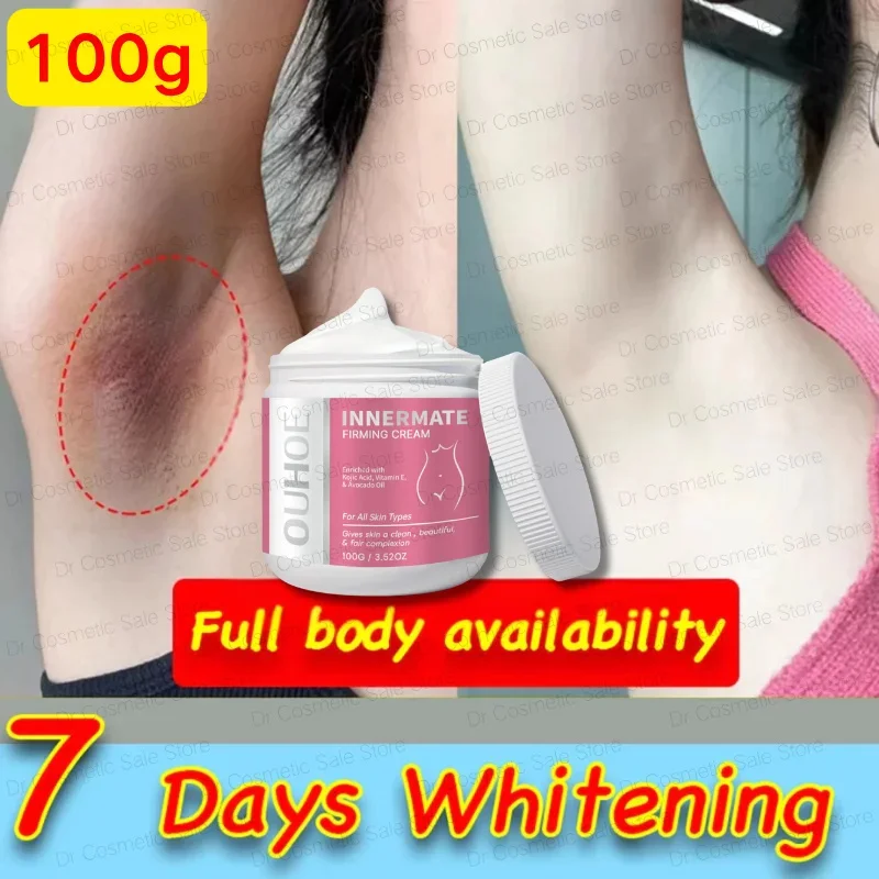 

Body Whitening Bleach Cream Brighten Underarm Elbow Knees Joint Removal Intimate Parts Dark Spots Melanin Snow Bleach Cream