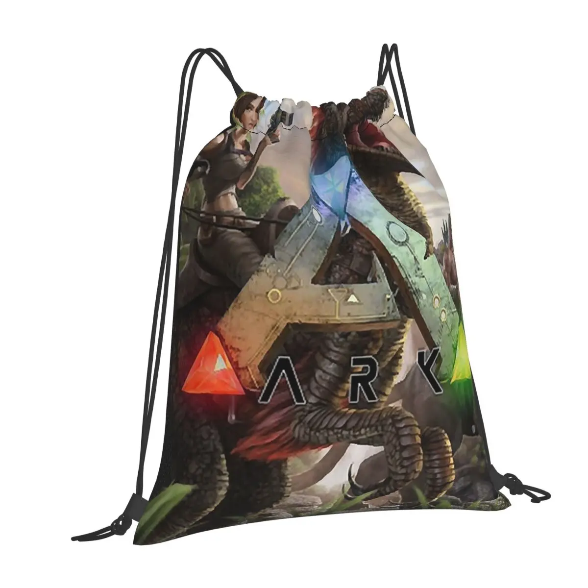 Day Gift Ark Survival Evolved Sacs à dos cool, sacs à cordon portables, sacs à livres pour étudiants en voyage