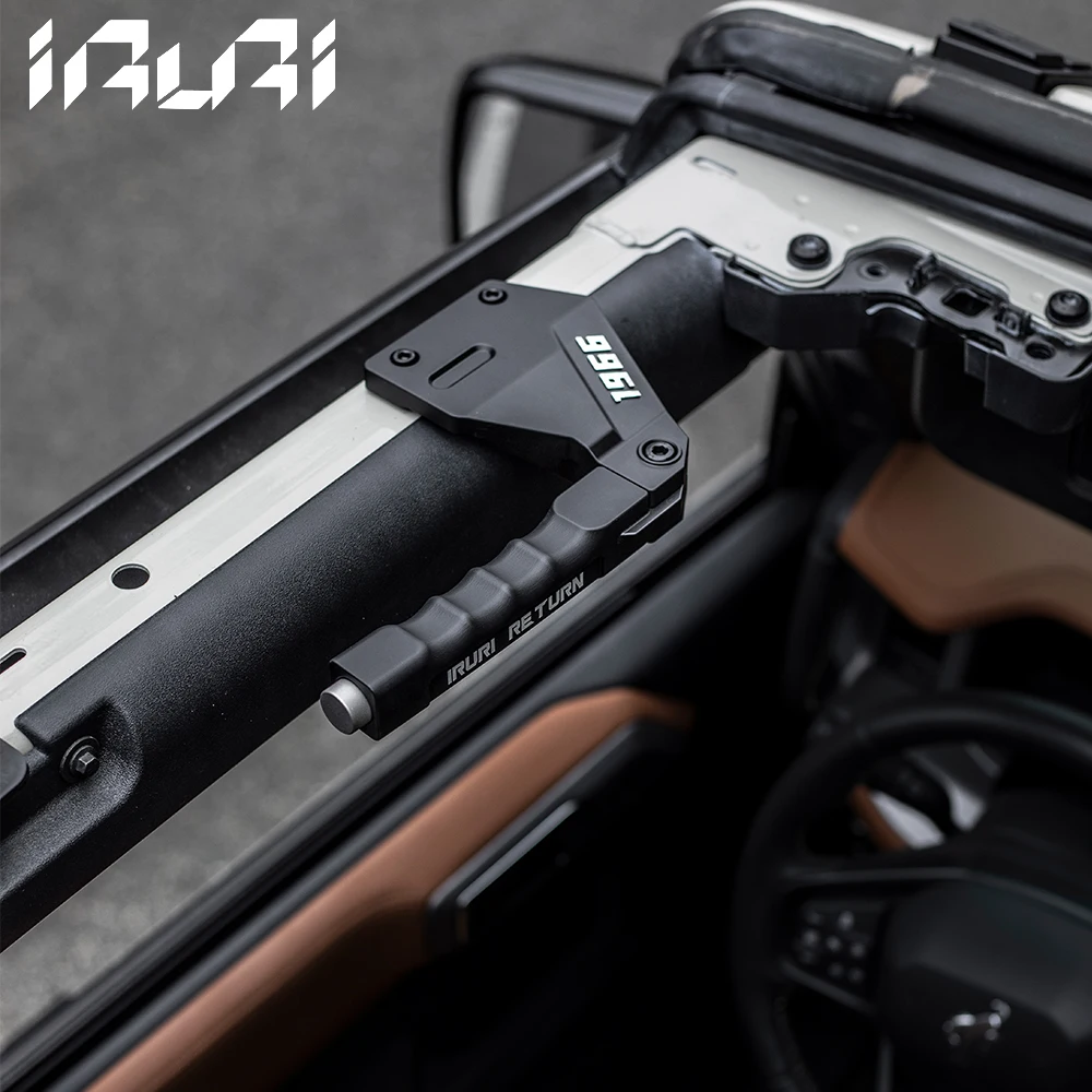 IRURI Roof Grab Handle,Direct Bolt-On Installation,Emergency Glass Breaker Hidden Design – for Ford Bronco