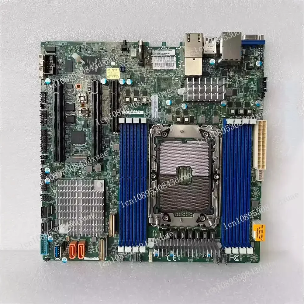 

Motherboard LGA4189 Server Motherboard MATX X12SPM-TF For supermicro C621A Single Dual 10 Gigabit