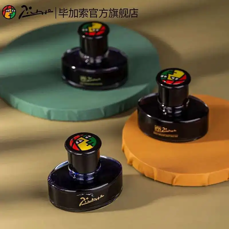 

Pimio Picasso 50ml Fountain Pen Ink Watercolor Ink Whiteboard Non Carbon Ink Smooth Writing