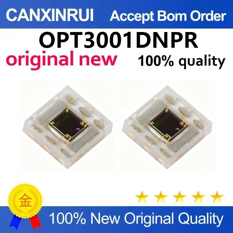 （5pcs-10pcs）Brand new original OPT3001DNPR USON-6 ambient light sensor chip