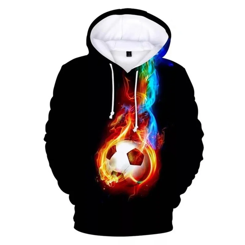 Multi Color Flame 3D Printing Hoodies Men Women Hoodie Pullover Long Sleeve Hooded Tops Outdoor Sportwear Oversized Sweatshirts