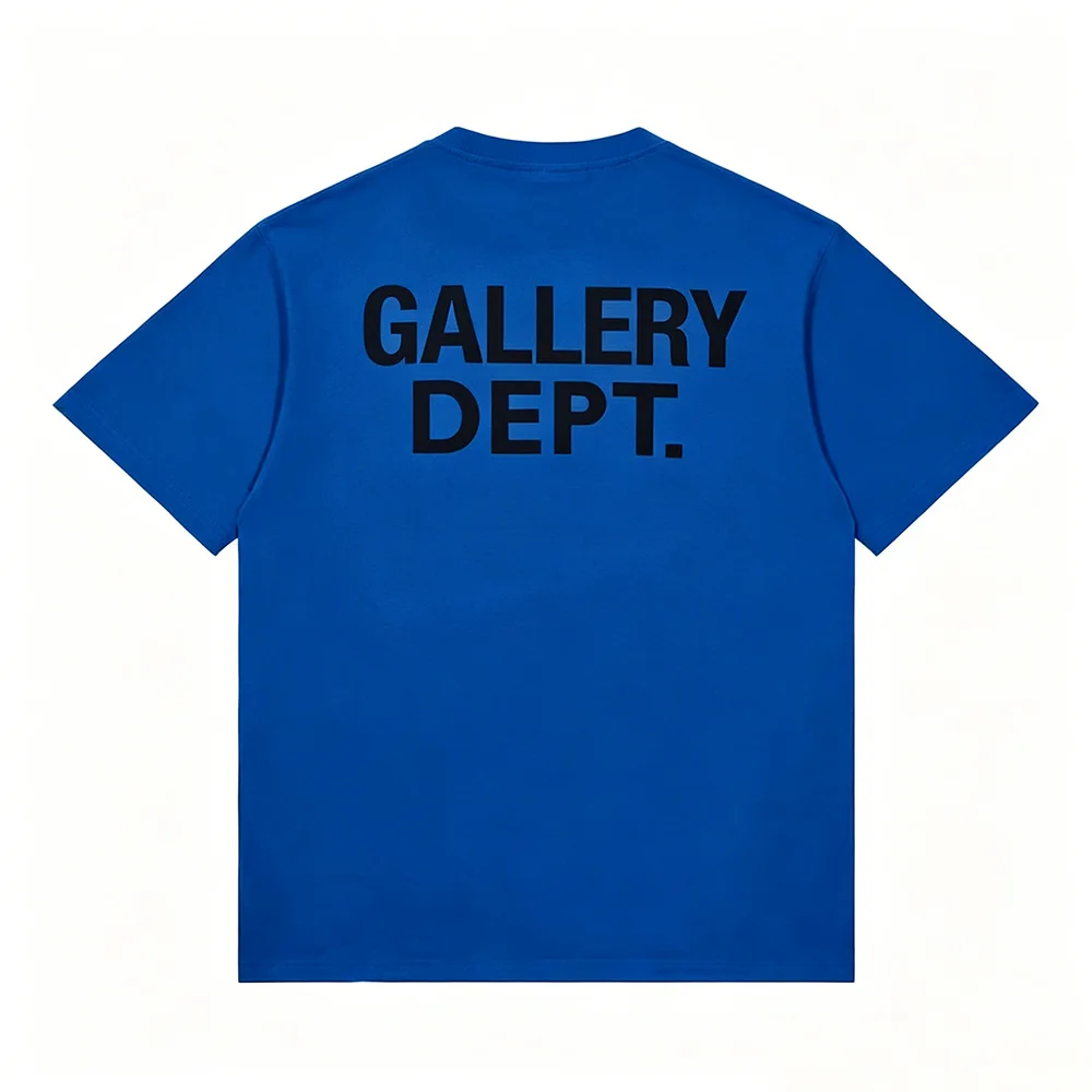 Galerie-Abteilung T-Shirt mit Buchstabendruck aus Reiner Baumwolle Amerikanischer Streetwear-Stil Locker Geschnittenes Kurzarm-Oberteil für Kinder – Detail 5