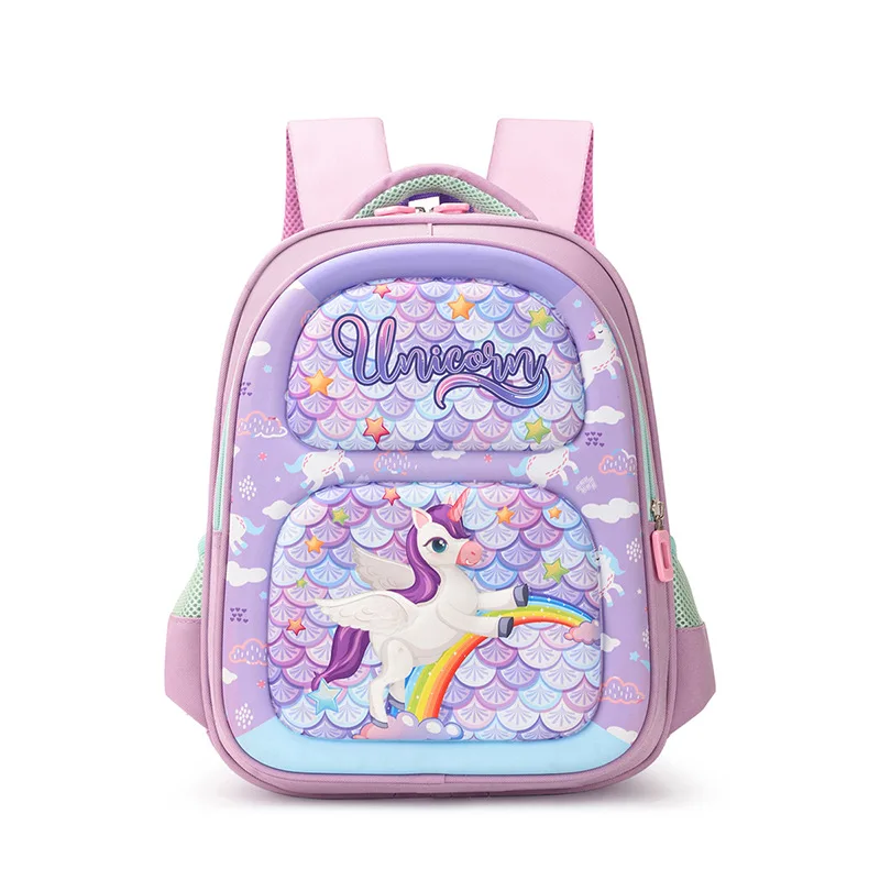 Children School Backpack Cute Cartoon Animal School Bags for Girls Primary Little Gril Elementary Student Portable Backpack