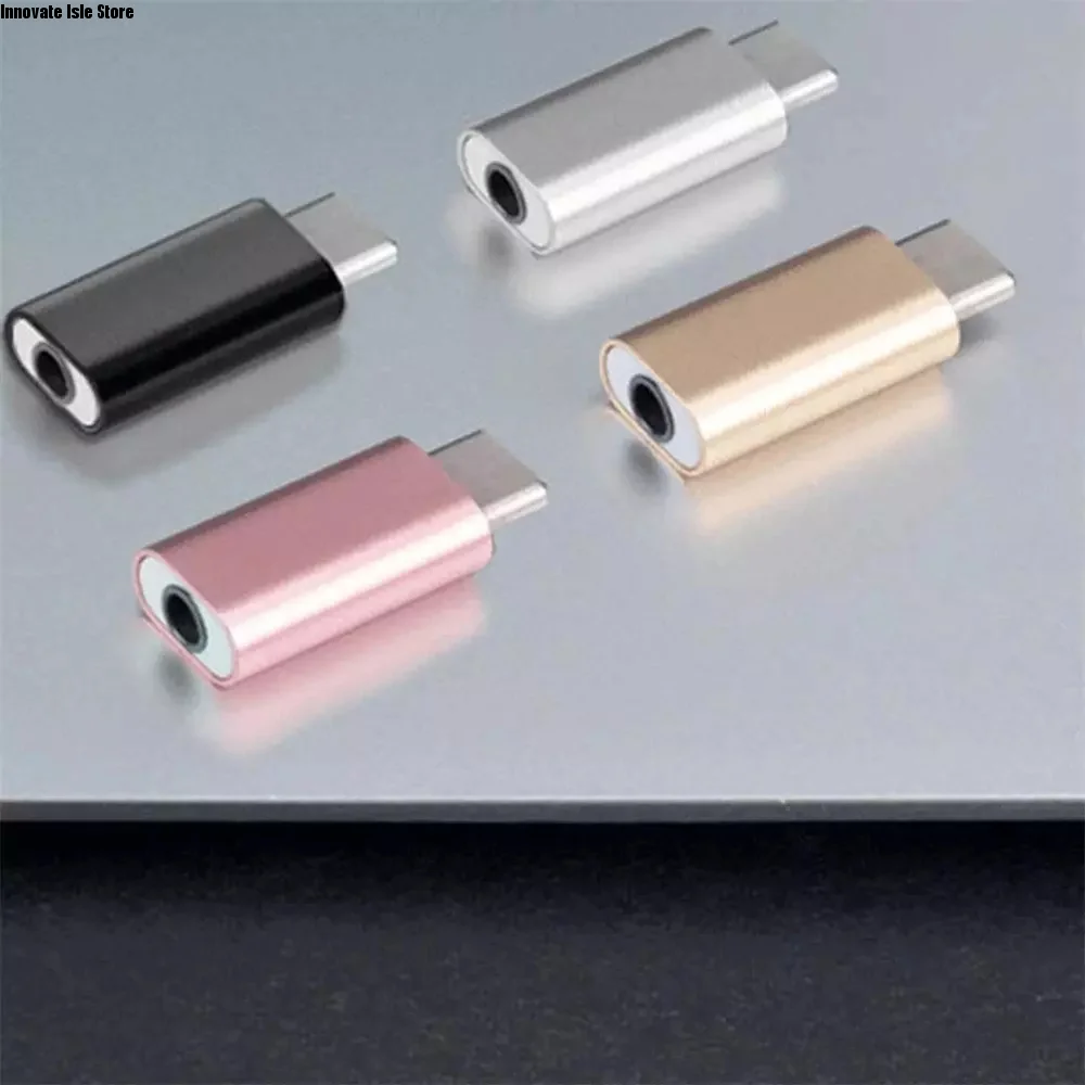 Metal for Huawei Earphone Speaker Mobile Connector 3.5mm Jack Headphone Adapter Audio Converter Type C Headphone Connector