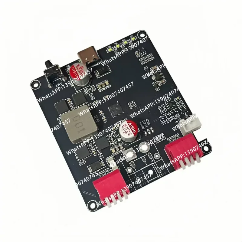 140W two-way fast charging module high power step-up voltage 2-6 series lithium battery charging board IP2366 with automatic