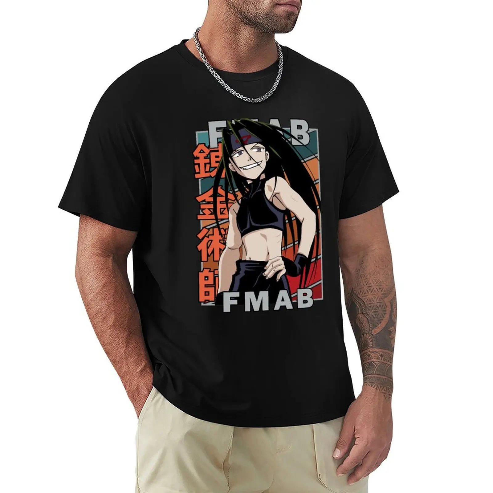 Envy Homunculus Fullmetal Alchemist Brotherhood Hagane no Renkinjutsushi Design T-Shirt summer 2025 mens t shirts