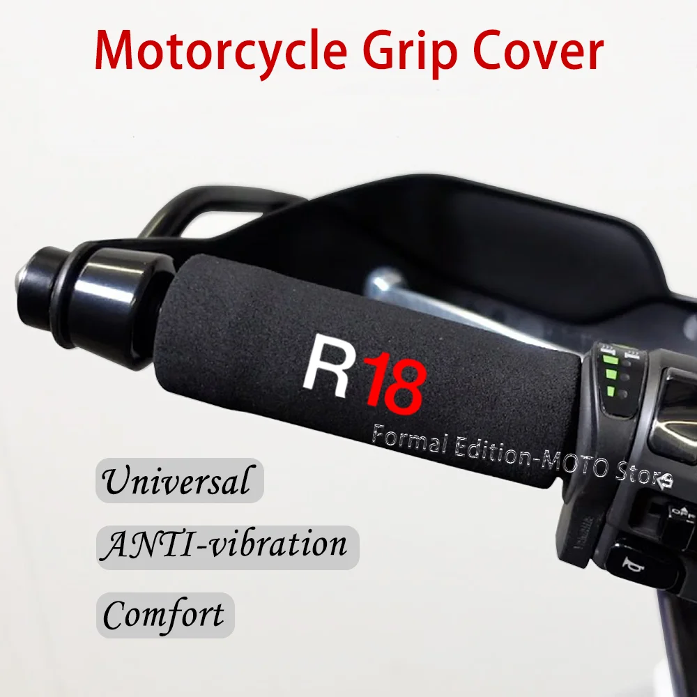 

Motorcycle Grip Cover Shockproof Non-Slip Sponge Grip for BMW R18 Transcontinental R18B R18 Classic 2020-2023 R18 First Edition