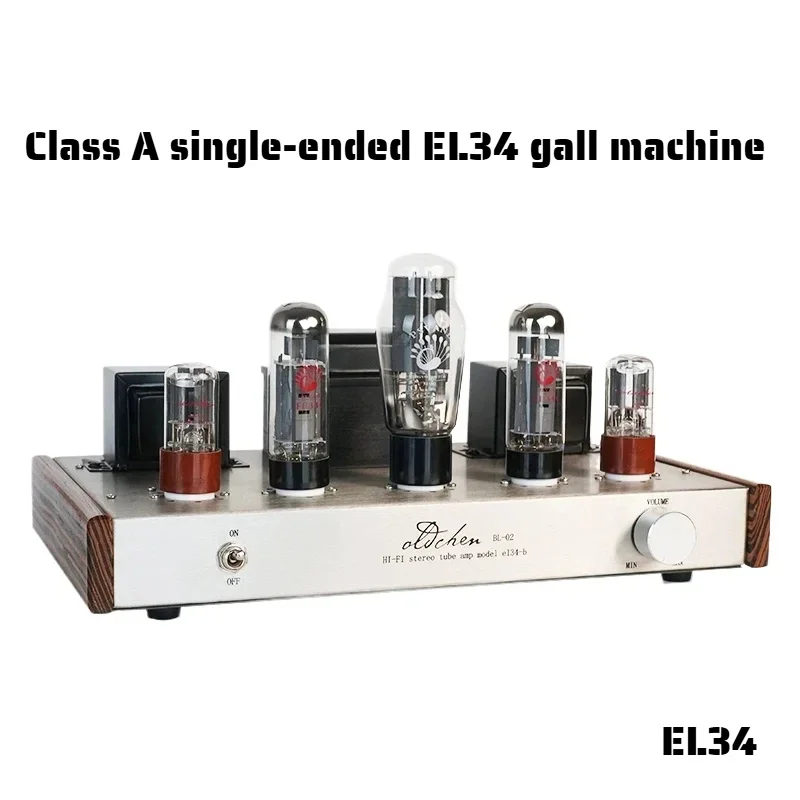 laochen EL34 tube amplifier single-ended class A hand-built pure tube amplifier hifi fever audio tube amplifier