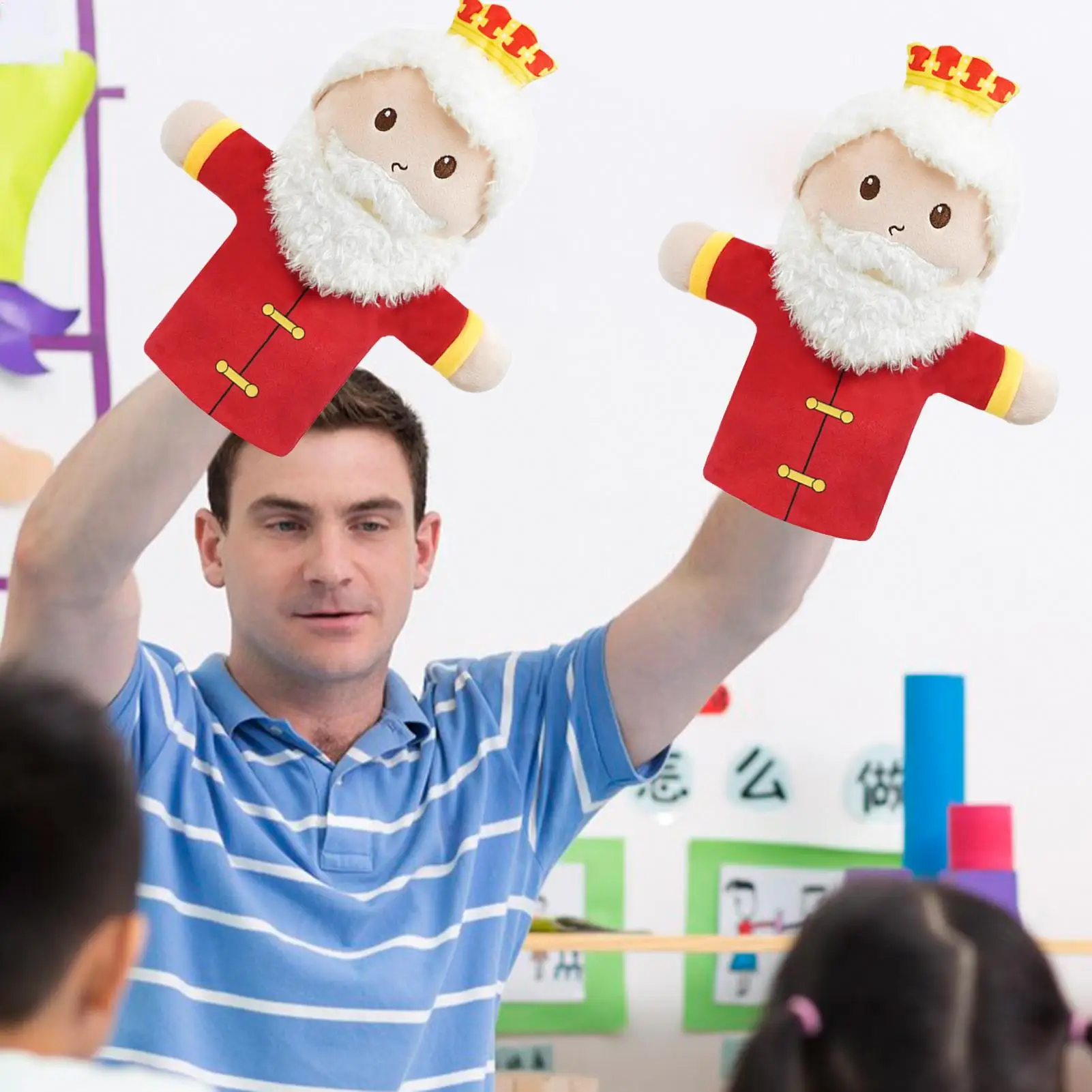 Burattini a mano per bambini Burattini a mano da fiaba Giocattolo interattivo per l'educazione prescolare Educazione culturale Storytelling Family