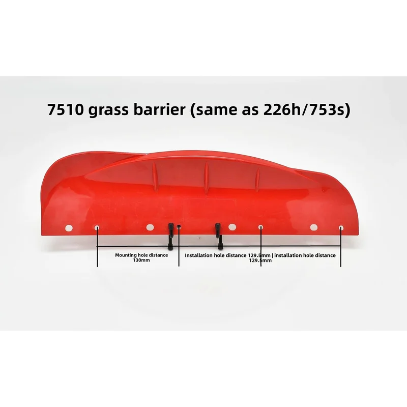 Hedge Trimmer Single Edge Branch Cutter Grass Baffle Plate For Komatsu 7510 Husqvarna 226H 753S Garden Machinery Replacement