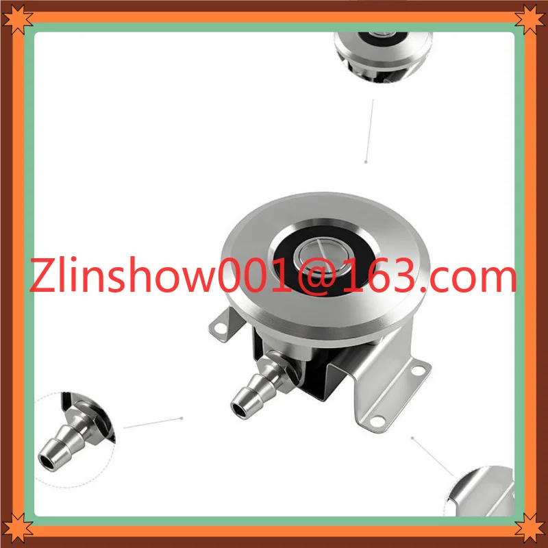 All stainless steel A-keg cleaning head for bar and home brewing beer taps