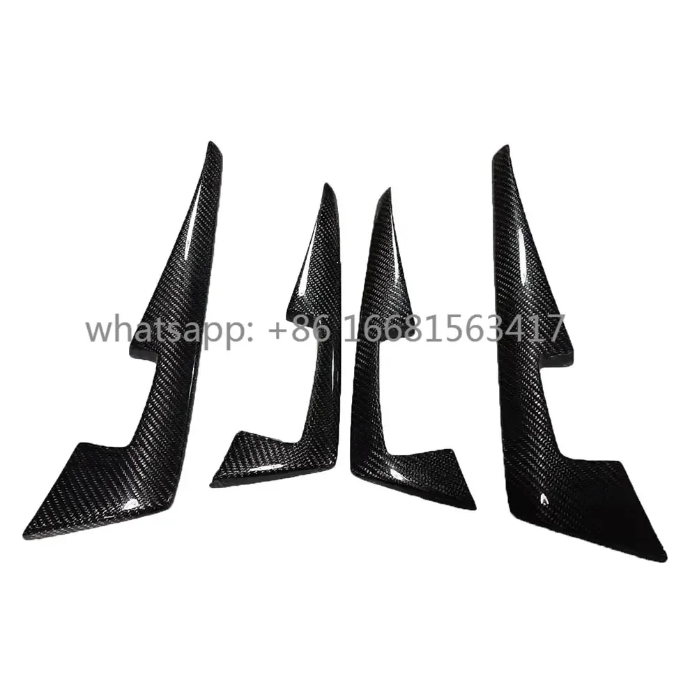 

Carbon Fiber Front Bumper Canards 2020 For Lamborghini Huracan EVO RWD Spyder