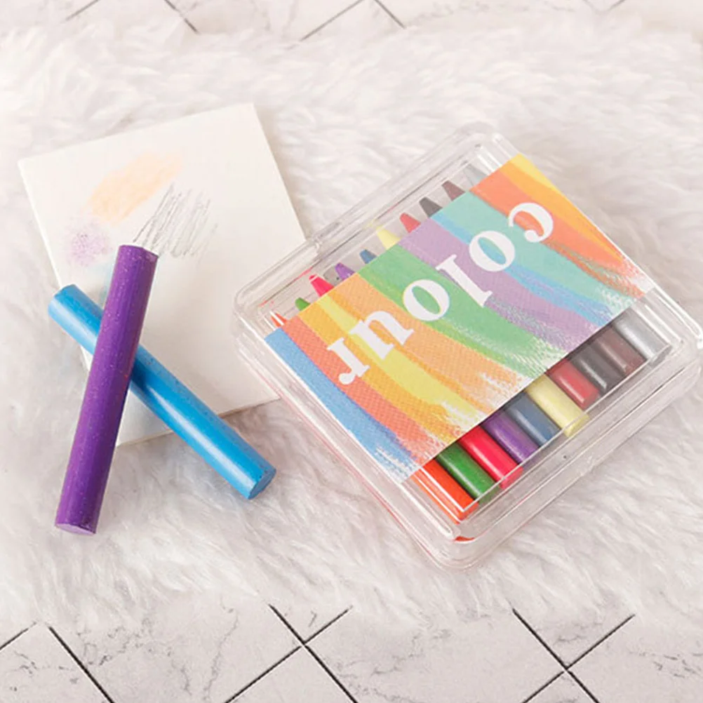 3 cajas de crayones para casa de muñecas, Mini bolígrafo para bocetos en miniatura, accesorios para fotos, acrílico * crayón * lápiz, accesorio de decoración para manualidades